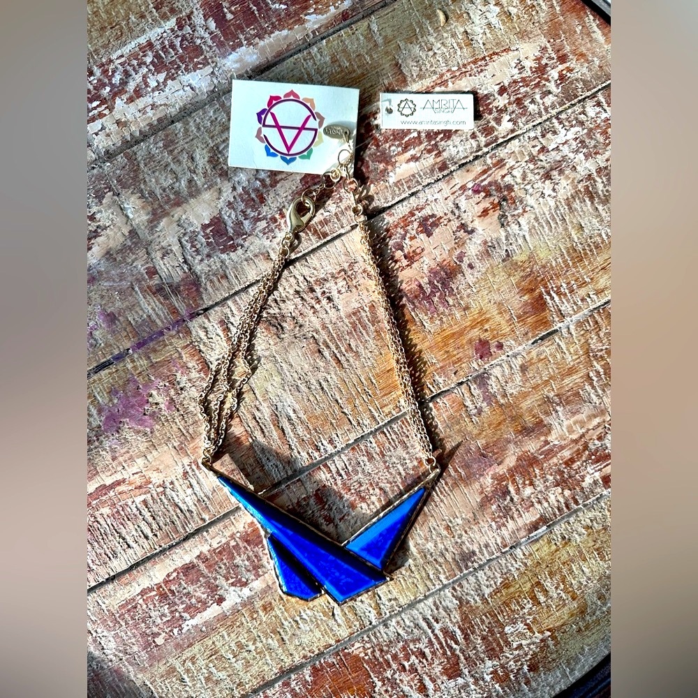 Genuine Blue Lapis Amrita Singh NWT Necklace